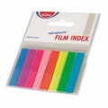 Stick index 8 x 45 mm plastic, NOKI - 8 culori pastel