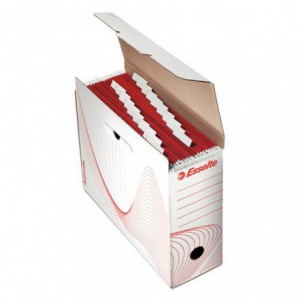 Cutie arhivare 10 dosare suspendabile ESSELTE