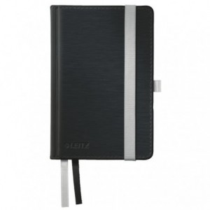 Caiet de birou LEITZ Style, A6, coperta dura, dictando, hartie crem - negru satin - ACOMI.ro