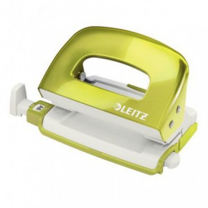 Perforator pentru 10 file LEITZ Mini 5060 - verde