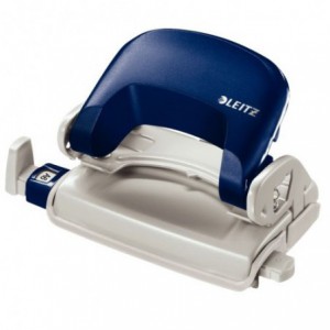 Perforator pentru 10 file LEITZ 5058 - albastru