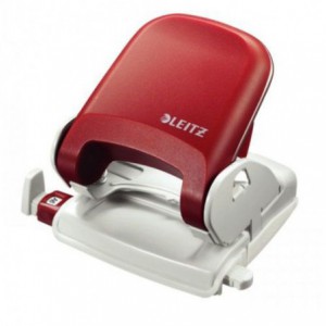 Perforator pentru 30 file LEITZ 5008 - rosu
