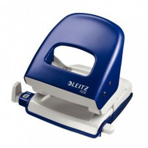 Perforator pentru 30 file LEITZ 5008 - albastru