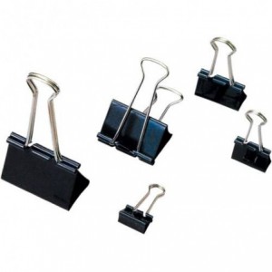 Clips 19 mm, 12buc/cutie, ACM BRAND - negru