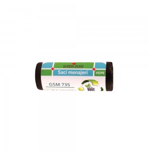Saci menaj negri, 20 buc/rola, 35L HDPE - ACM BRAND - ACOMI.ro
