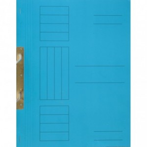 Dosar carton de incopciat 1/1, albastru, 280 gr/mp, Willgo - ACOMI.ro