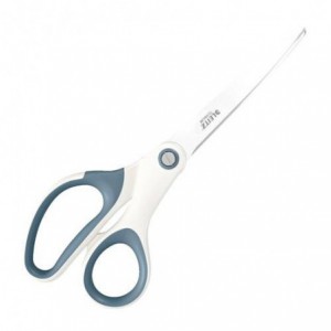 Foarfeca de birou 20.5cm LEITZ Wow Titanium, alb metalizat