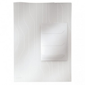 Mapa cu separatoare, 3 buc/set, transparent, LEITZ Combi File - ACOMI.ro