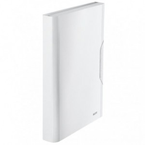 Mapa tip proiect, plastic PP alb arctic, 6 compartimente, LEITZ Style - ACOMI.ro