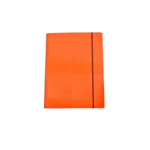 Mapa carton lucios A4, 700g cu elastic, orange - Willgo - ACOMI.ro