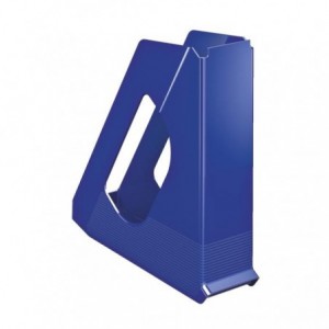 Suport vertical plastic, albastru, Europost Esselte - ACOMI.ro