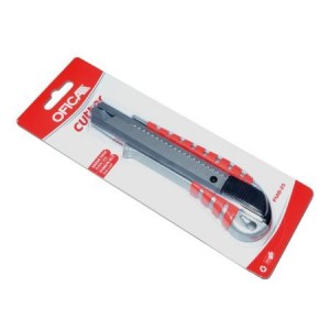 Cutter metalic 18mm Ofica cu sistem Auto-Lock - ACOMI.ro