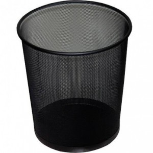 Cos pentru hartii metalic MESH 12 litri