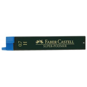 Mina creion 0.7mm, H, Super-Polymer Faber-Castell - ACOMI.ro