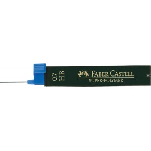 Mina creion 0.7mm, HB, Super-Polymer Faber-Castell - ACOMI.ro