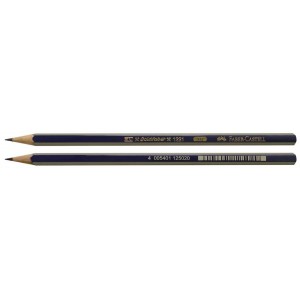 Creion grafit, mina 4B, Goldfaber 1221 Faber Castell - ACOMI.ro