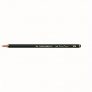 Creion grafit, mina F, Castell 9000 Faber Castell - ACOMI.ro