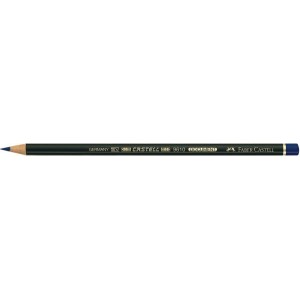 Creion permanent albastru, Castell Document 9609 Faber Castell - ACOMI.ro
