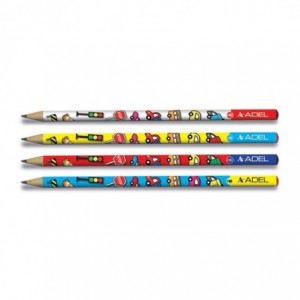 Creion grafit HB, Cars Adel - ACOMI.ro