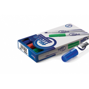 Marker pentru tabla 1-3mm, 4 cul/set, FORPUS - ACOMI.ro