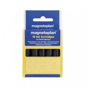 Refill marker whiteboard 10 buc/set, rosu, MAGNETOPLAN - ACOMI.ro