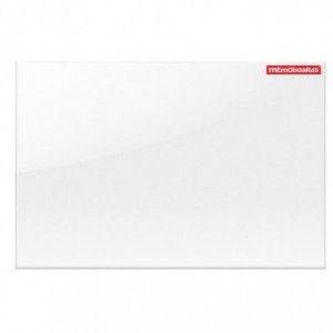 Tabla din sticla magnetica 60x90cm, alb mat, pentru proiector, Memoboards - ACOMI.ro