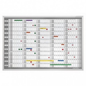 Planner anual 920 x 625 mm, MANAGER CC MAGNETOPLAN  - ACOMI.ro