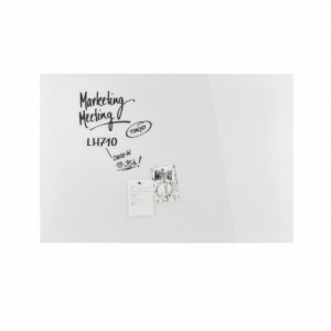 Design Glassboard magnetic alb, 150 x 100 cm, MAGNETOPLAN - ACOMI.ro