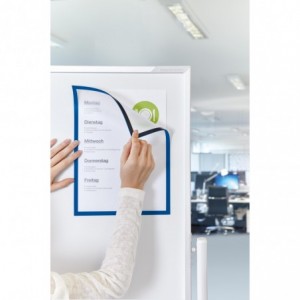 Folie magnetica rama albastra, A4, 5 buc/set, MAGNETOPLAN - ACOMI.ro