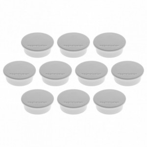 Magneti Ø 25mm, gri 10 buc/set, Discofix HOBBY MAGNETOPLAN - ACOMI.ro