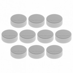 Magneti Ø 34mm, gri 10 buc/set, Discofix MAGNUM MAGNETOPLAN - ACOMI.ro