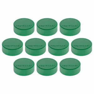 Magneti Ø 34mm, verde 10 buc/set, Discofix MAGNUM MAGNETOPLAN - ACOMI.ro