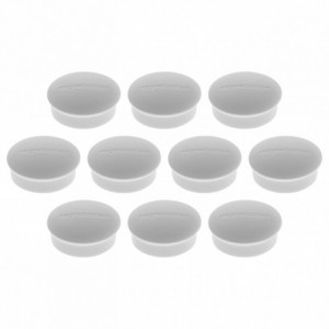 Magneti Ø 20mm, gri 10 buc/set, Discofix MINI MAGNETOPLAN - ACOMI.ro