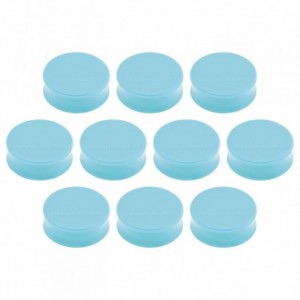 Magneti Ø 34 x 17,5mm, bleu 10 buc/set, ERGO Large MAGNETOPLAN - ACOMI.ro