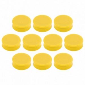Magneti Ø 34 x 17,5mm, galben 10 buc/set, ERGO Large MAGNETOPLAN - ACOMI.ro