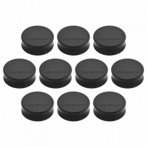 Magneti Ø 34 x 17,5mm, negru 10 buc/set, ERGO Large MAGNETOPLAN - ACOMI.ro