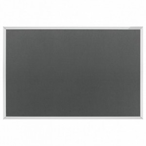 Panou textil MGN SP rama aluminiu, 1500 x 1000 mm, gri - ACOMI.ro