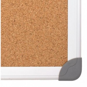 Panou din pluta 100x150cm, rama aluminiu, Future Memoboards - ACOMI.ro