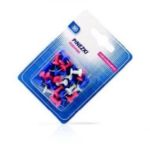 Pioneze panou pluta 30 buc/set, Memoboards - ACOMI.ro