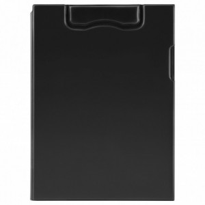 Clipboard magnetic dublu, negru, MAGNETOPLAN - ACOMI.ro