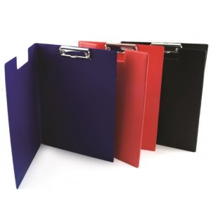 Clipboard dublu A5, rosu, Flaro - ACOMI.ro