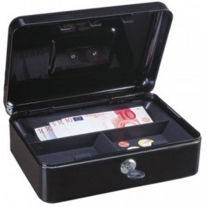 Caseta metalica pentru bani 300x240x90mm ACM BRAND - ACOMI.ro