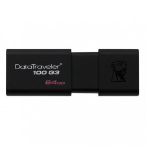 Memorie USB 64GB USB 3.0 DT 100 GEN 3 KINGSTON - ACOMI.ro