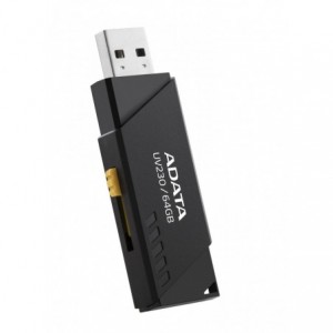 Memorie USB 64GB AUV230, negru, ADATA - ACOMI.ro
