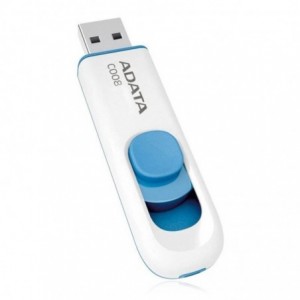 Memorie USB 32GB AC008, alb/albastru, ADATA - ACOMI.ro