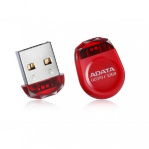 Memorie USB 32GB AUD310, rosu, ADATA - ACOMI.ro