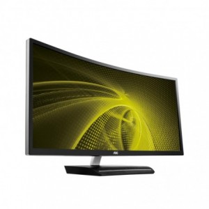 Monitor 35" WLED Curved 2000R, negru, DCI 2K+ 2560*1080, AOC - ACOMI.ro