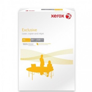 Hartie copiator A4, 80 g/mp, 500 coli/top, XEROX Exclusive - ACOMI.ro