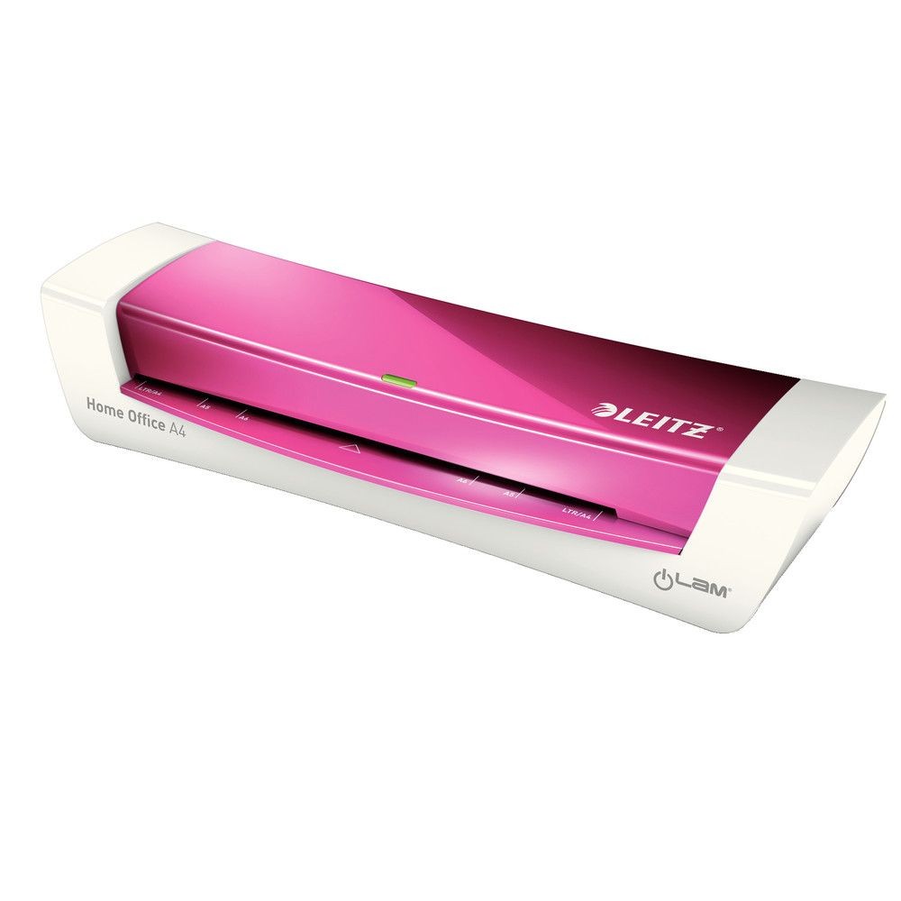 Laminator A4, roz metalizat, LEITZ iLAM Home Office