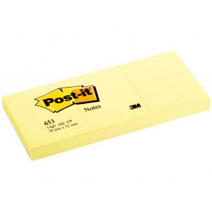Notite adezive Post-it® standard 38x51 mm, 100 file/buc, 3 buc/pachet - ACOMI.ro